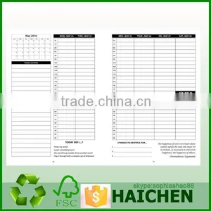 Paper Board Printing Cover Spiral Notebook thumbnail-2