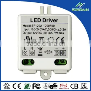 Constant Voltage 12V 6W Led Driver 12V 0.5A Power Supply for Led thumbnail-1