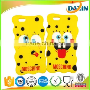Dongguan Cartoon Silicone Cell Phone Case Manufacturers, Custom Cute 3d Silicone Phone Case thumbnail-1