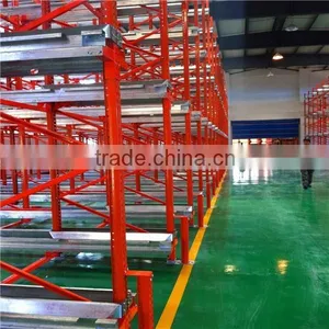 China Power Coat High Density Finish Radio Shuttle Racking System For Warehouse thumbnail-1
