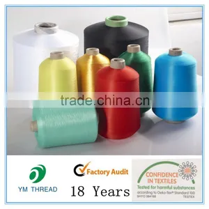 100% Polyester Twisted Yarn for Producing Weaving thumbnail-1