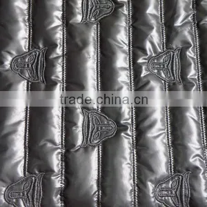Fashion Polyester Stripe Padded Fabric With Quilting for Down Coats/jacket thumbnail-2
