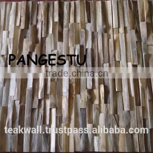 Recycled Teak Wood Wall Mozaics thumbnail-1