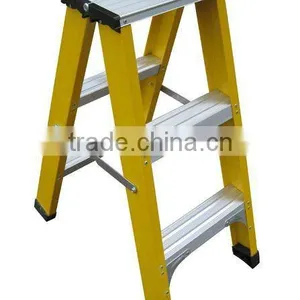 3step Double Side Fiberglass Step Ladder thumbnail-1