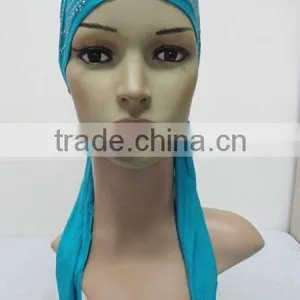 C071 New Style Jersey Underscarf With Much Rhinestones thumbnail-4