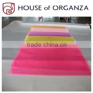 Colorful Organza Sheets for Flower Wrapping With Hot Cut Edge thumbnail-1