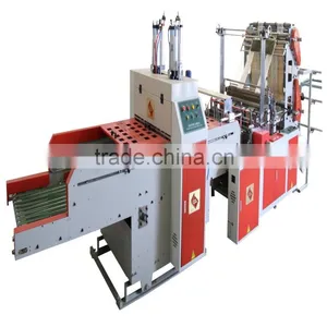 NEW! Dual Servo Motor Driven 2 Line Bottom Sealing Bag Making Machine thumbnail-4