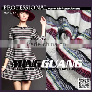 2016 Direct Sell by Factory Fashioal Lady's Clothes Rib Knitted T/R/L/SP Fabric thumbnail-1