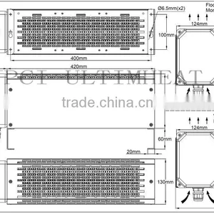 Type 9CG3, Enclosed Finned Heaters Without Controls thumbnail-2