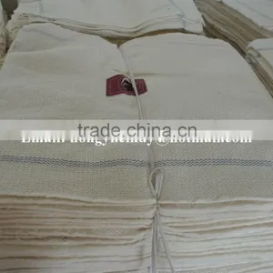 Super Water and Oil Absorbent White Color 100%cotton Floor Wiping Cloth thumbnail-2