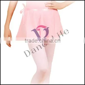 C2314 Ballet Wrap Skirt High Quality Chiffon Ballet Skirt for Girls Wrap Chiffon Skirt for Dance Skirt thumbnail-1