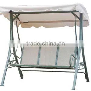Steel 3 Person Canopy Swing thumbnail-1