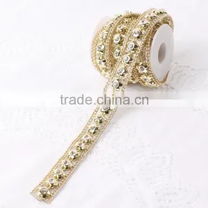 Hot Fix Rhinestone Chain Trimming Clear Glue Base Cup Chain thumbnail-3