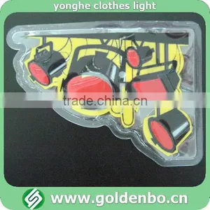 Stage Lamp Pattern Flashing Clothing PVC thumbnail-1