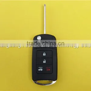 NEW 3+1 Buttons Flip Key Case Shell Cover Replacement Toyota Camry Corolla Yaris Rav4 Quality Choice thumbnail-1
