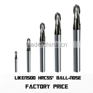 Liken500 Ball Nose 2 Flute Hard Metal Cutting Tools thumbnail-5