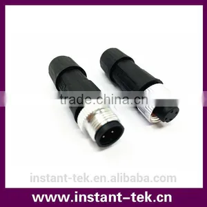 INST IP67 M12 4pin Male Plug IP67 Female Socket thumbnail-2