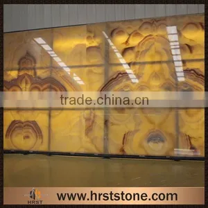 Bookmatch Translucent Background Yellow Onyx thumbnail-1