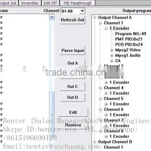 IP Multiplexer Scrambler(IP-UDP/multicast Gigabit In,4*MPTS-IP/multicast Out) thumbnail-4