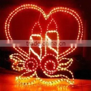 Christmas Heart Led Motif Light thumbnail-1