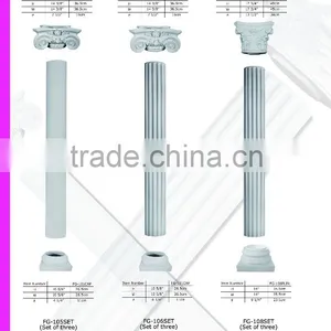 2016 High Quality Good Price Beautiful Polystyrene Crown Roman Columns Molds thumbnail-4