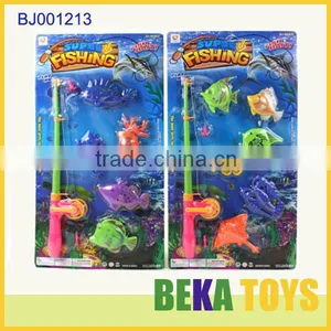 Hot Children Toys Happy Kids Small Animal Plastic Toy Fishing Game Toy Children Magentic Fishing Baby Toys thumbnail-5