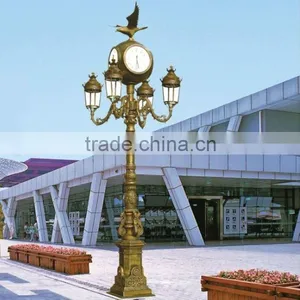 Cast-aluminum Street Garden Lamp /garden Light Pole/garden Lamp Pole for Roadway thumbnail-1