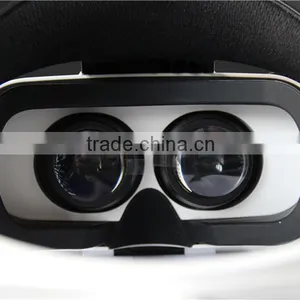 Baofeng 4.0Virtual Reality 3D Glasses a Black Helmet VR Goggles for 4.7-5.5 Inch Smartphones With Remote Control thumbnail-5