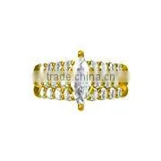 3 Row Center Marquise Engagement Ring DW00703R thumbnail-1