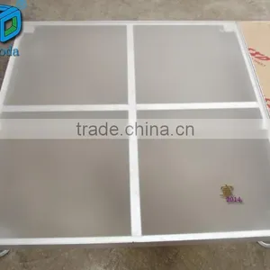 Hot Sale Cheap CE ,SGS, TUV Cetificited 1.22*1.22m or 1.22m*2.44m Aluminum Wedding Party Glass Acrylic Stage Quality Choice thumbnail-4