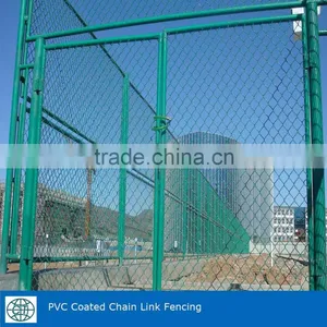 PVC Coated Chain Link Fence Used For Playground Fence or Road Fence thumbnail-3