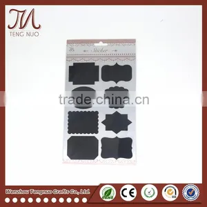Tengnuo New Design Chalkboard Labels Wave Border Removable Chalkboard Sticker thumbnail-2