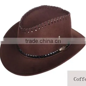 Wholesale Plain Cheap Cowboy Hats For Women thumbnail-4
