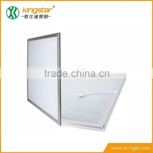 Elegant Appearance SMD4014 Silver Frame Square Screwless 600*600 Ultra Thin Led Light Panel Super Bright Light Led Panel thumbnail-1