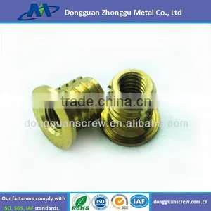 China Manufacturer Customized High Precision Brass Round Knurled Inserts thumbnail-1