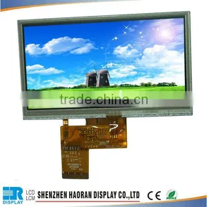 High Brightness 5" 480x272 Resolution Tft Lcd Display With Resistive Touches Screen and Fog Screen thumbnail-1