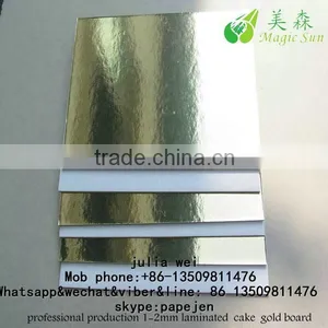 1.5mm Golden Decorative Cake Boards/2mm Golden Cakeboards thumbnail-1