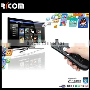 Russsia Keyboard Gyroscope Mini Fly Air Mouse 2.4GHz Wireless Keyboard for Google Android Mini PC TV Player thumbnail-1