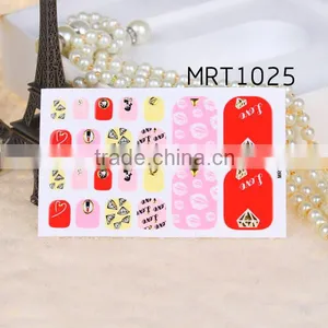 Beauty Sticker GMP Wholesale Water Transfer Nail Art Stickers for Toe Nail Stickers thumbnail-2