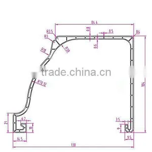 K-Style Gutter Machine For Rainwater Hydraulic Cutting Plc Control thumbnail-2