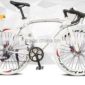 Super Light High Quality 14 Speed 700C Aluminum Alloy Road Bike Cheap Racing Bike thumbnail-3