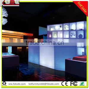 Color Light up Options Mobile Nightclub Bar Counter With Remote Control thumbnail-2