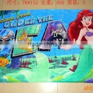 High Quality 100% Cotton Velour Reactive Printing Promotion Beach Towel thumbnail-5