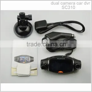 Dual Camera Lens 140 Degree Wide Angle SC310 Full HD Car Security Cam thumbnail-5