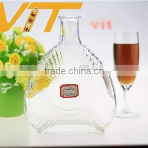High Quality Champagne Glass Bottle Sell Better Glass Bottle Wide Body Glass Bottle thumbnail-2