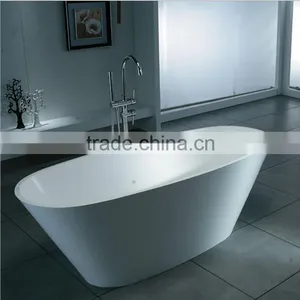 Artificial Solid Surface Freestanding Marble Bathtub,artificial Stone Bath Tub thumbnail-1
