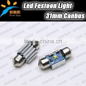 Canbus LED Festoon Light 31mm C5W 1 LEDS C Ree XPE Sink for All Cars thumbnail-1