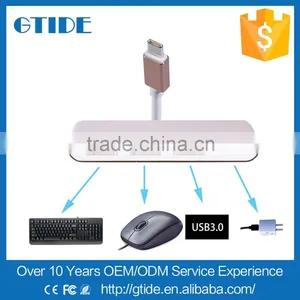 Multiple USB Hub,USB 3.1 Type C Male to Female 1 Port USB 3.0+2 Ports USB 2.0+1 Port USB C Adapter/Converter thumbnail-1