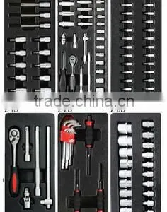7 Drawer141pcs Tools Trolley Set & Garage Tools Cabinet With All Kinds of Hand Tools for Hot Selling thumbnail-2