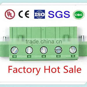 300V 10A 8P 3.81 PCB Plug-in Male Female Terminal Block thumbnail-2